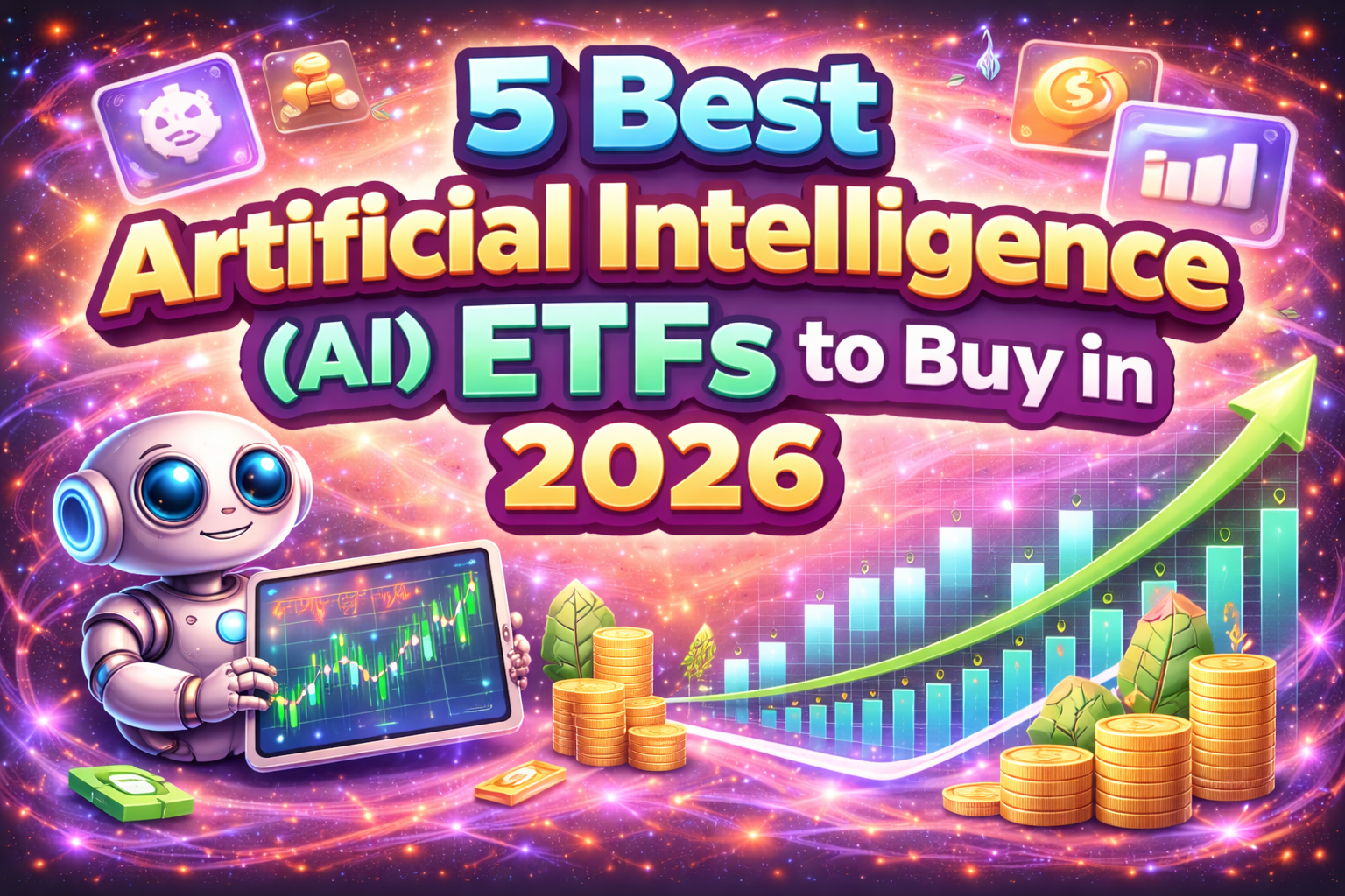 AI ETFs future investments in 2026 Looking to invest in artificial intelligence? Discover the 5 best Artificial Intelligence (AI) ETFs to buy in 2026 that offer exposure to leading AI companies